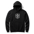 WCC ATX CROSS HOODY - BLACK/WHITE