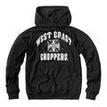 WCC IRON OVERSIZED HOODY - BLACK