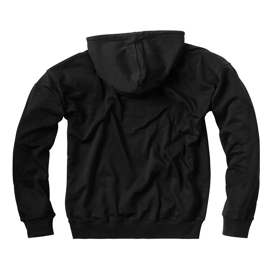 WCC IRON OVERSIZED HOODY - BLACK
