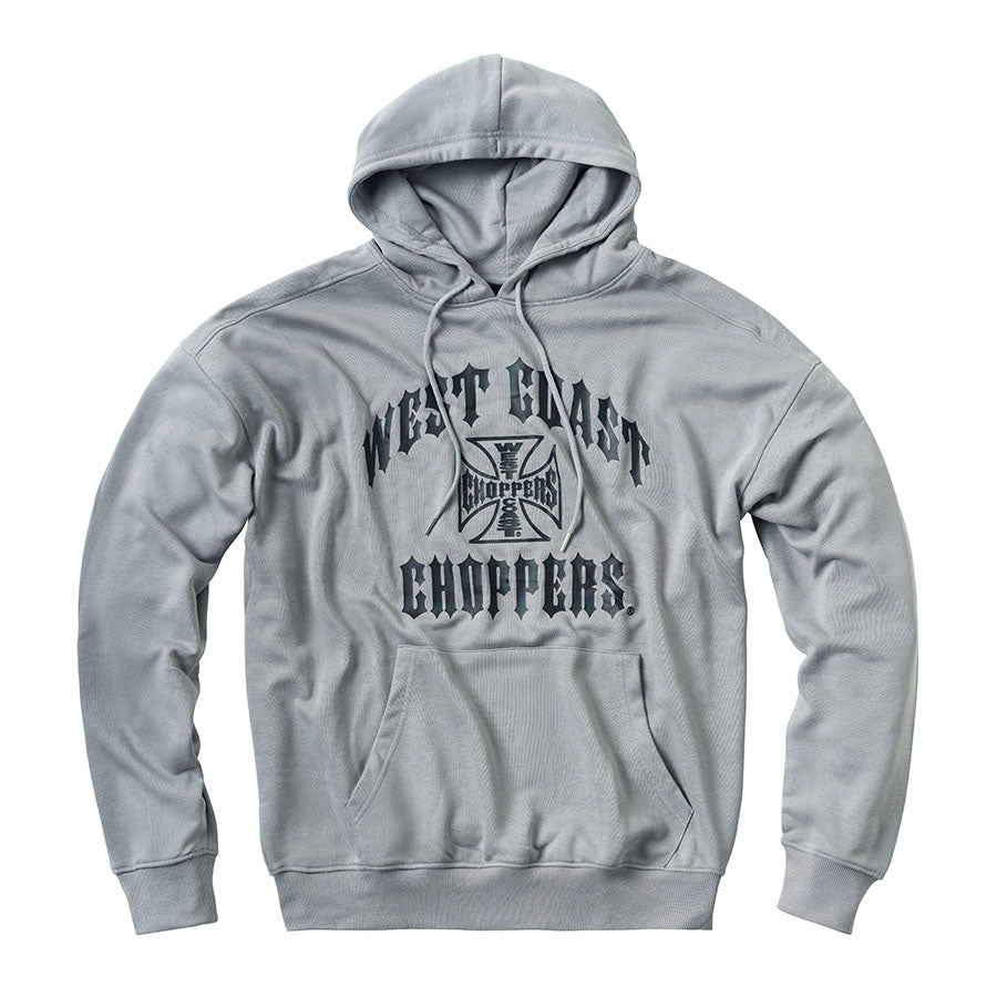 WCC IRON OVERSIZED HOODY - STEEL GREY