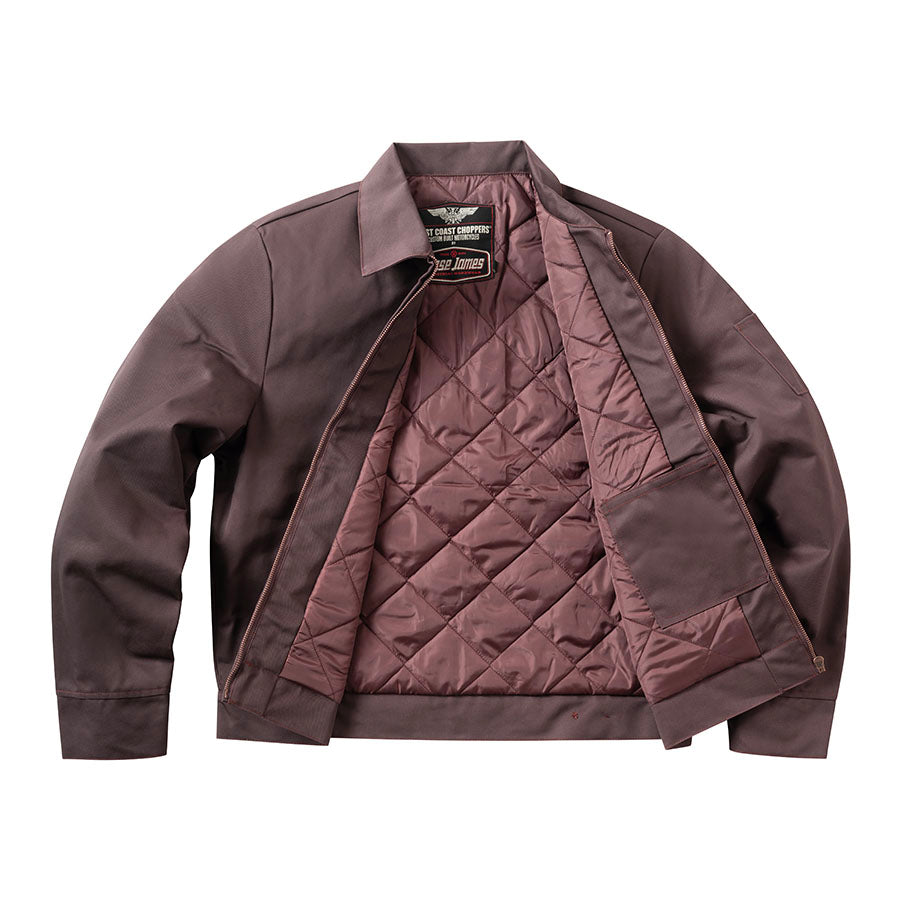 OG LINED WORKJACKET - CHOCOLATE BROWN