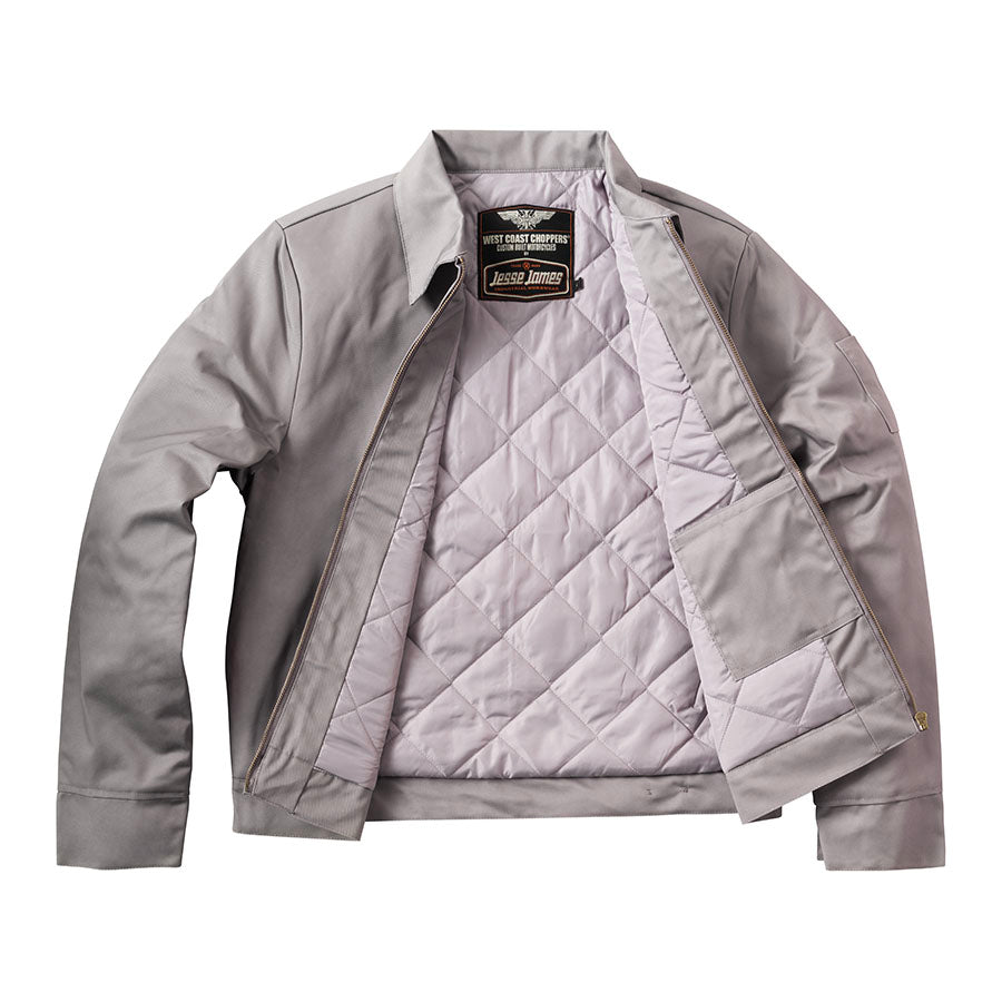 OG LINED WORKJACKET - SILVER GREY