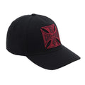 BURGUNDY RED WEST COAST CHOPPERS OG CLASSIC ROUND BILL HAT