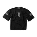 WCC CFL CHOP SLEEVE CREWNECK - BLACK