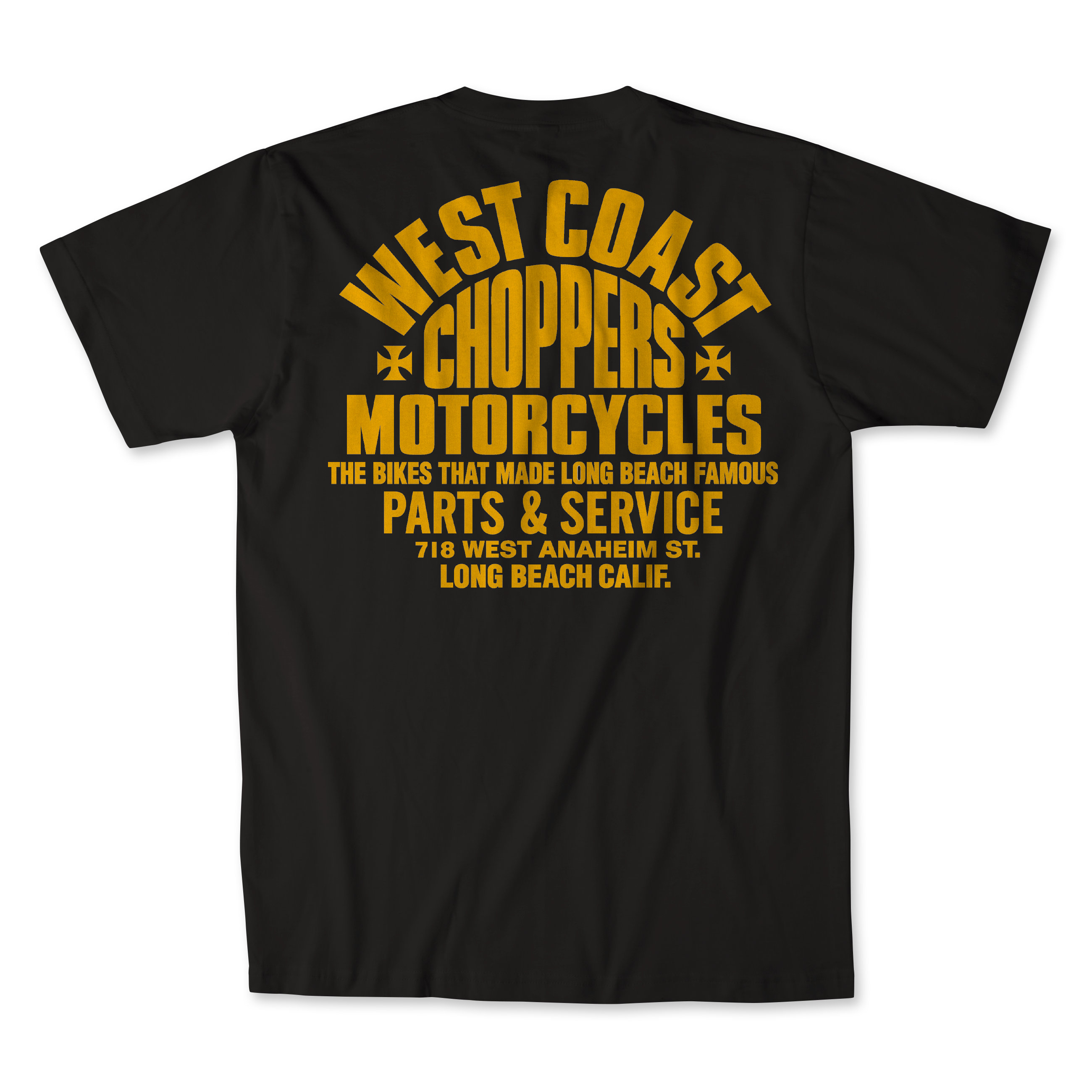 West Coast Choppers Parts Tee - Black