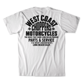 West Coast Choppers Parts Tee - White