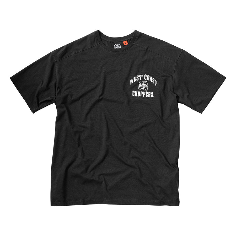 WCC OVERSIZED IRON TEE - BLACK