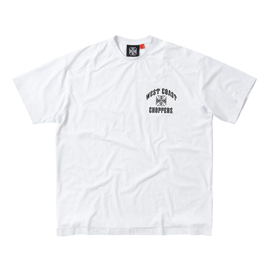 WCC OVERSIZED IRON TEE - WHITE