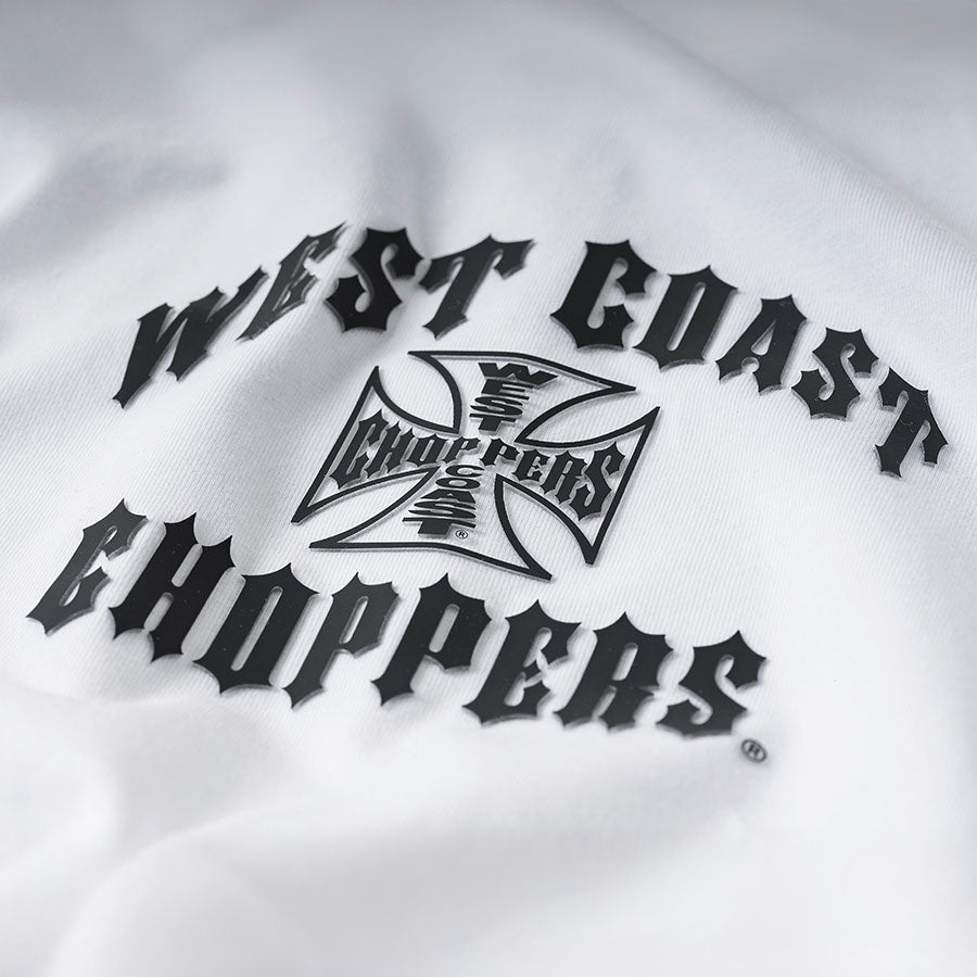 WCC OVERSIZED IRON TEE - WHITE