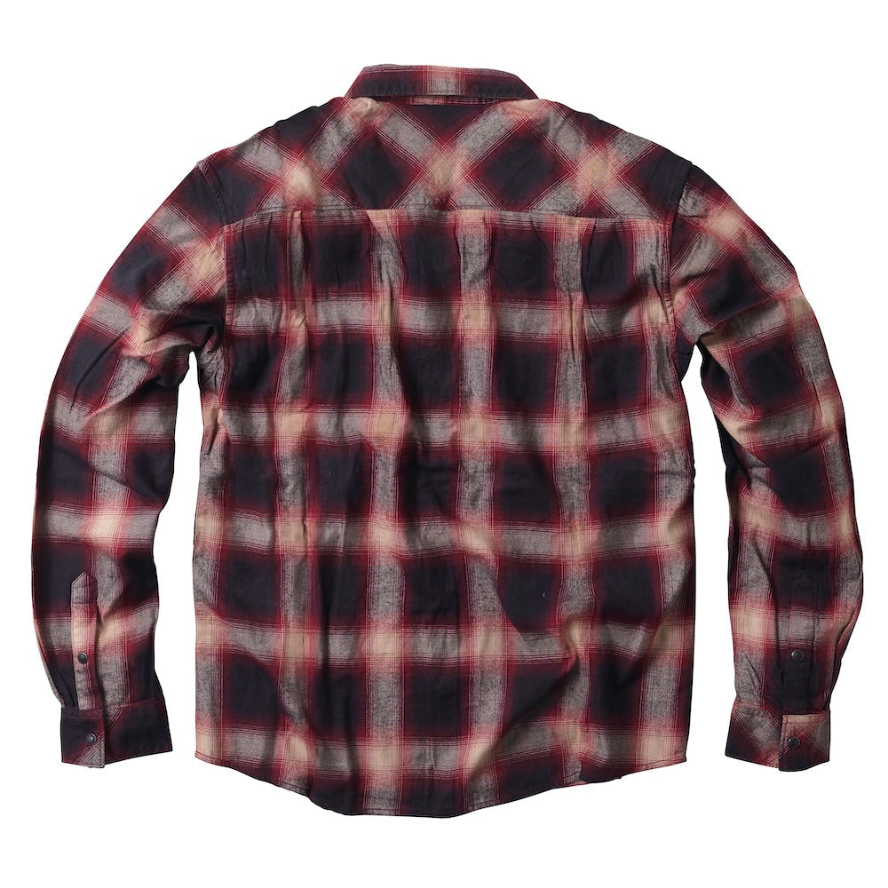 WCC OUTLAW FLANNEL - RED/GREY
