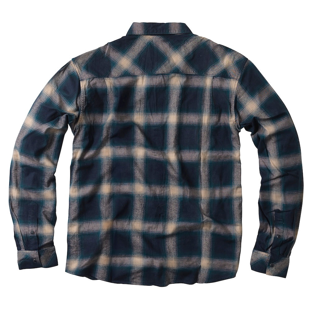WCC OUTLAW FLANNEL - BLUE/BEIGE