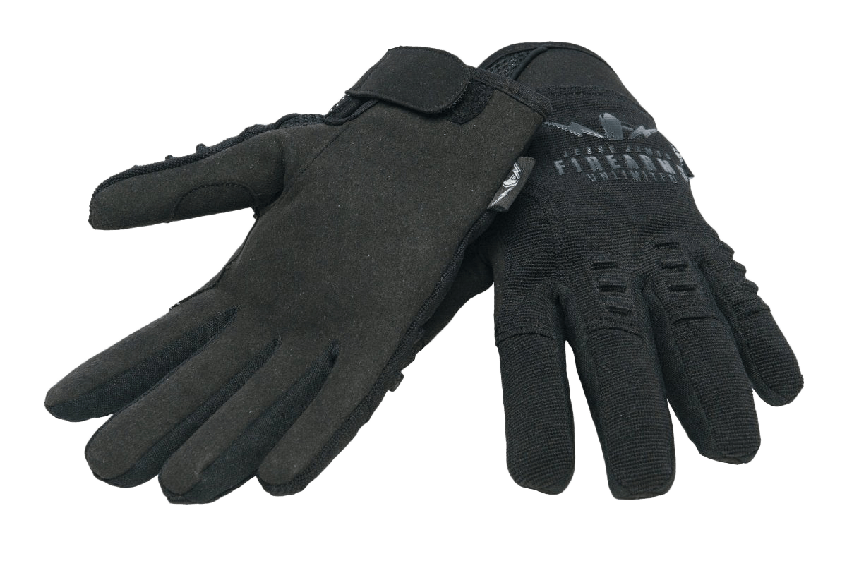 JJFU KEVLAR TACTICAL GLOVES BLACK