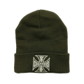OG ROLL-UP BEANIE - OLIVE GREEN