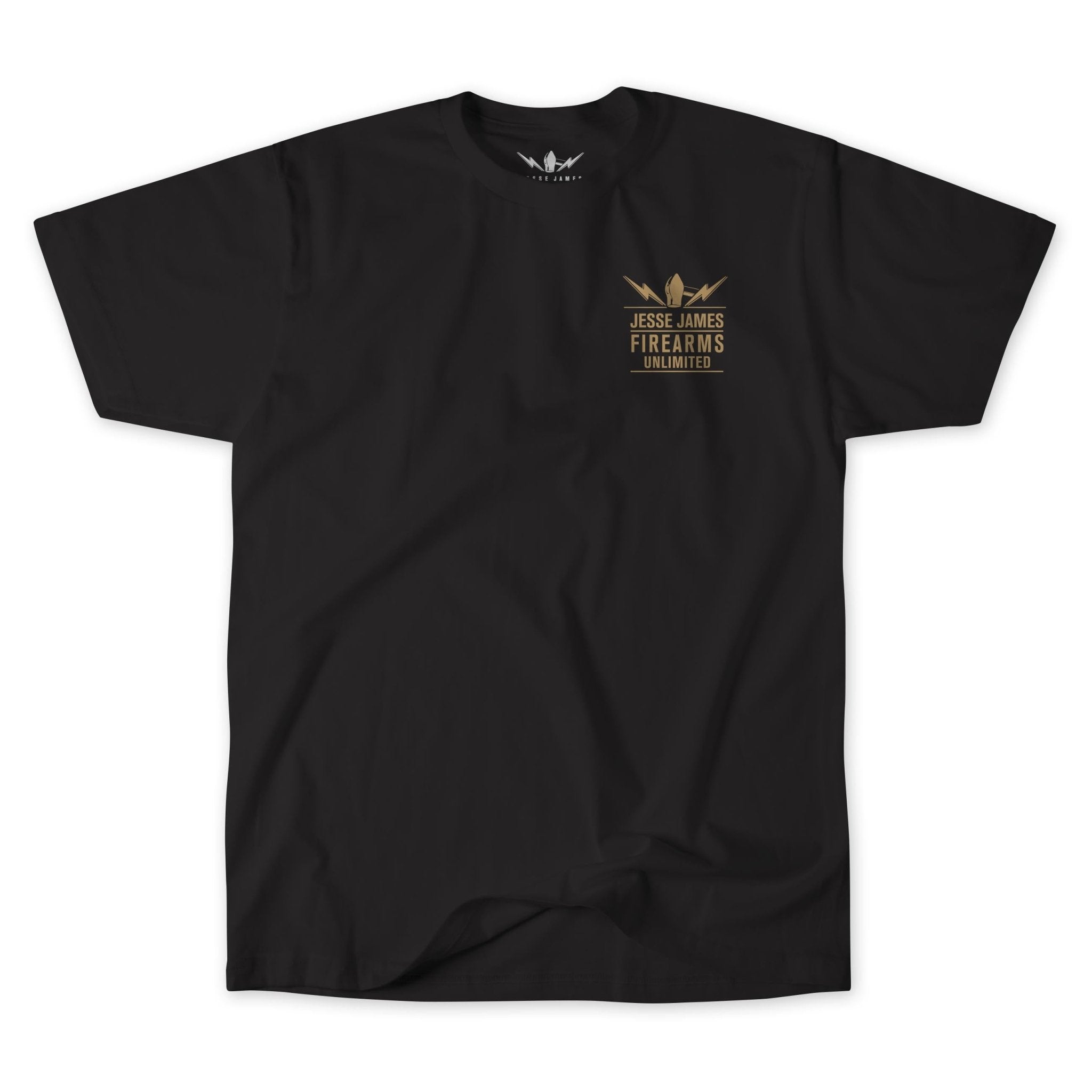 SHOOTING GUNS TEE - BLACK