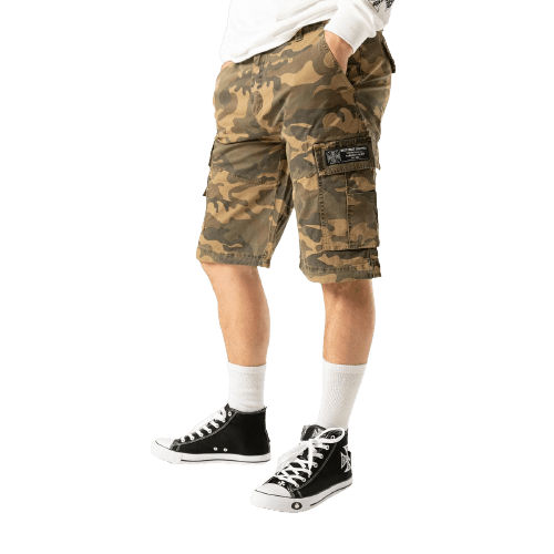 WCC CFL CARGO SHORTS - VINTAGE WOODLAND CAMO
