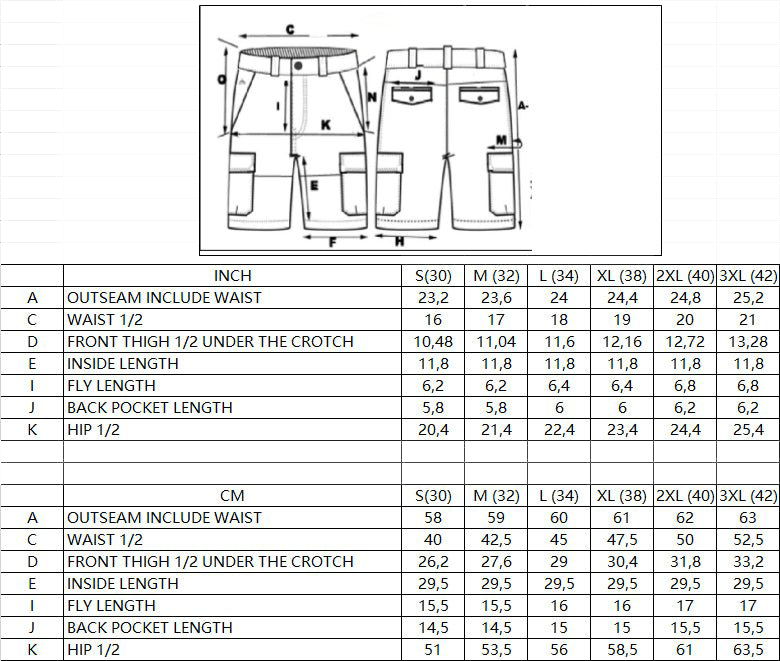 WCC CFL CARGO SHORTS - VINTAGE WOODLAND CAMO