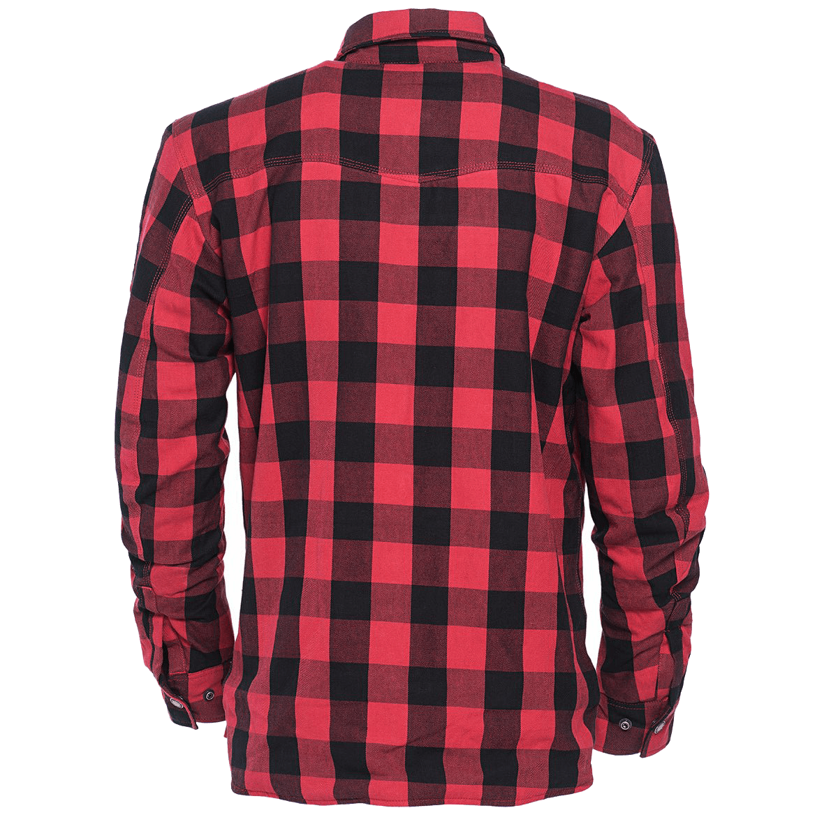 WCC - DOMINATOR KEVLAR RIDING FLANEL SHIRT - RED/BLACK