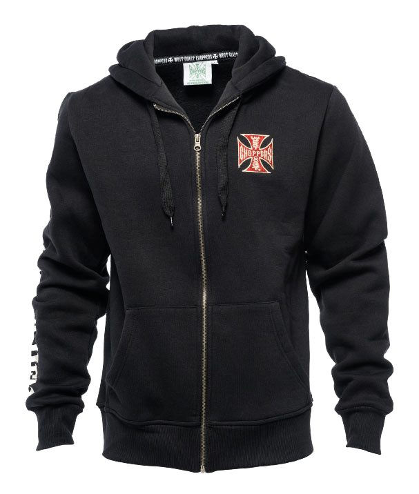 WCC - EL DIABLO ZIP HOODY - Black