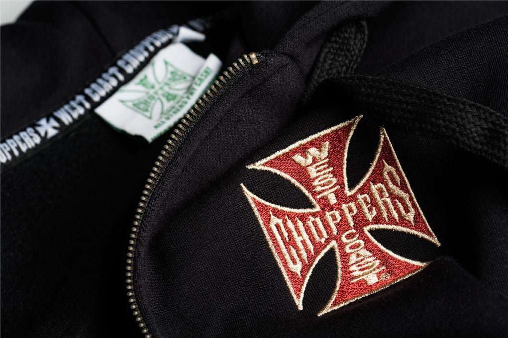 WCC - EL DIABLO ZIP HOODY - Black