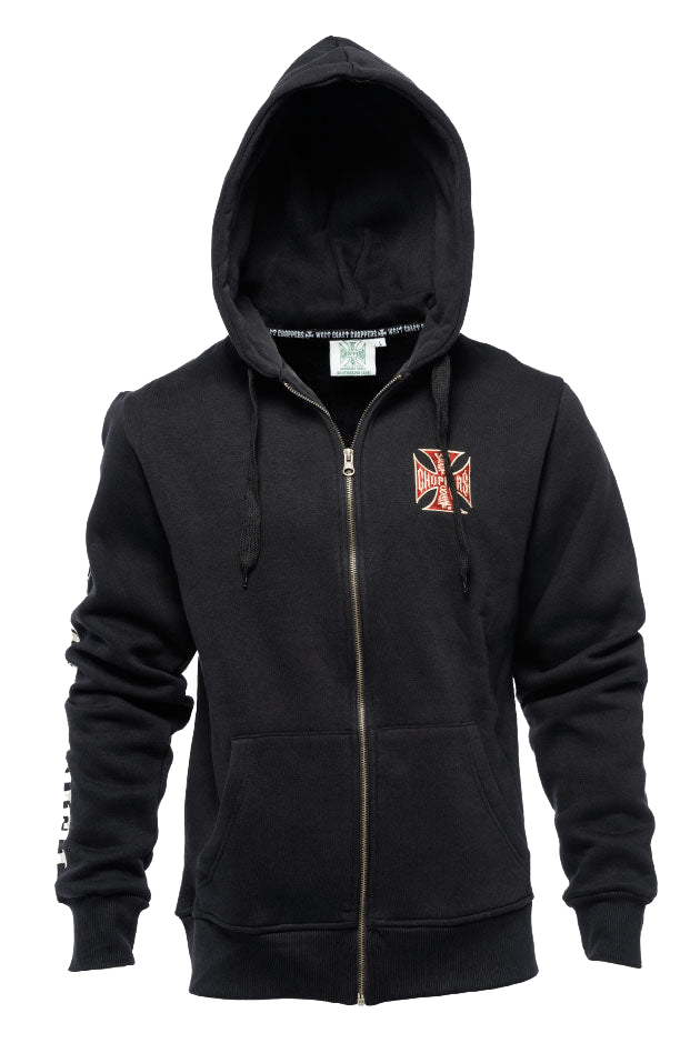 WCC - EL DIABLO ZIP HOODY - Black
