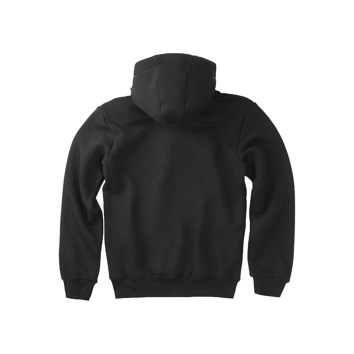 wcc og logo zip hoody - black