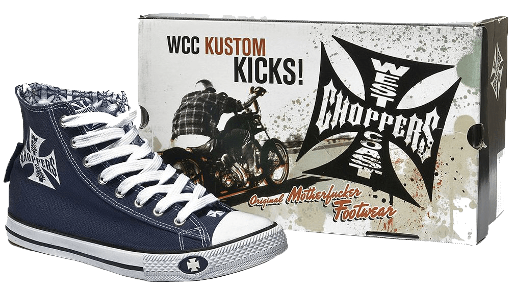 WCC Warrior Hi-Tops - Navy