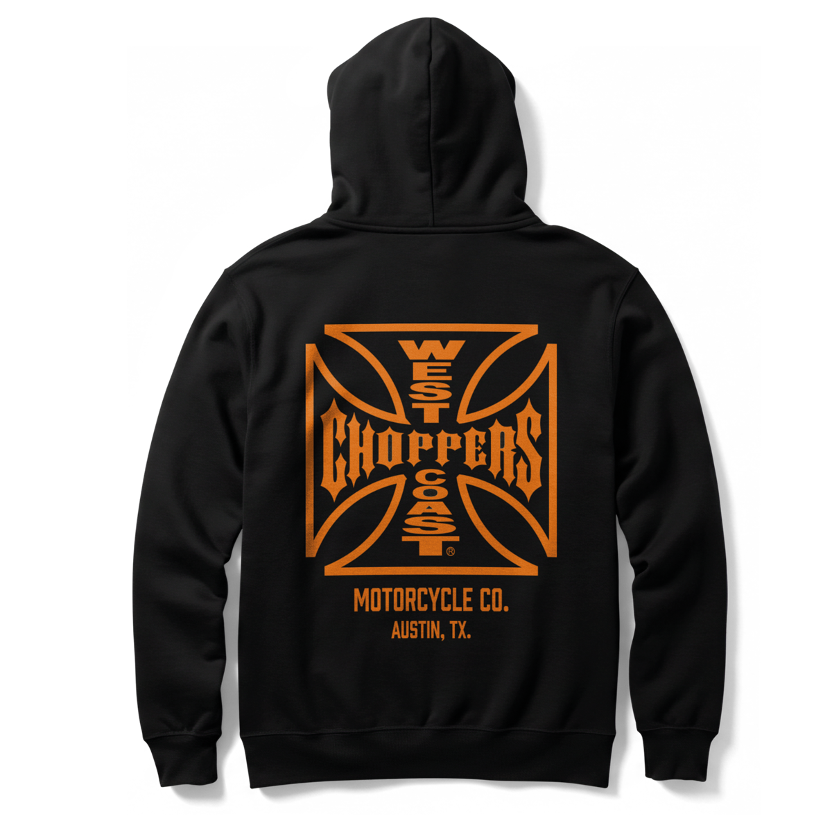 WCC ATX CROSS HOODY - BLACK