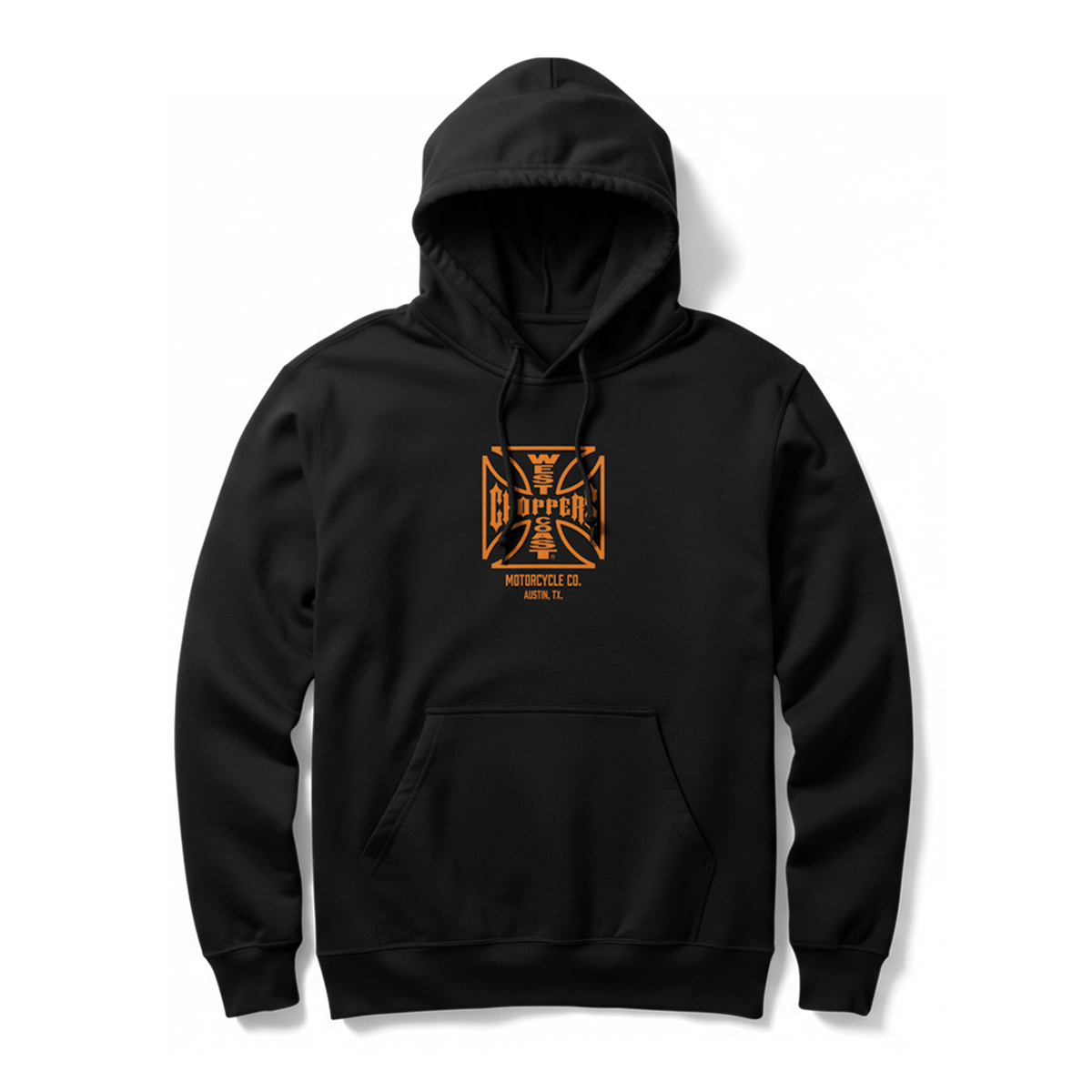 WCC ATX CROSS HOODY - BLACK