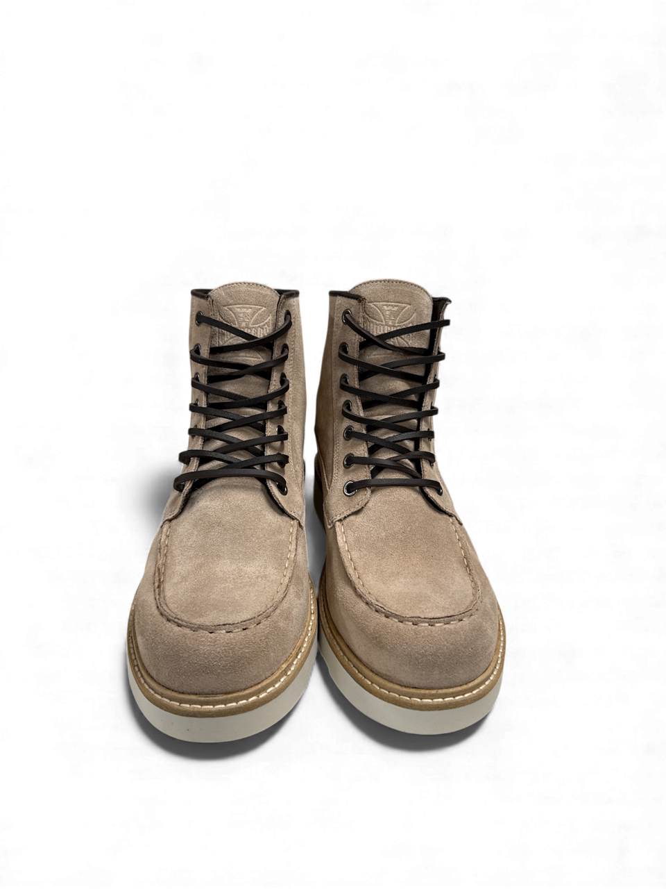 WCC RIGID SUEDE LEATHER BOOTS - SAND