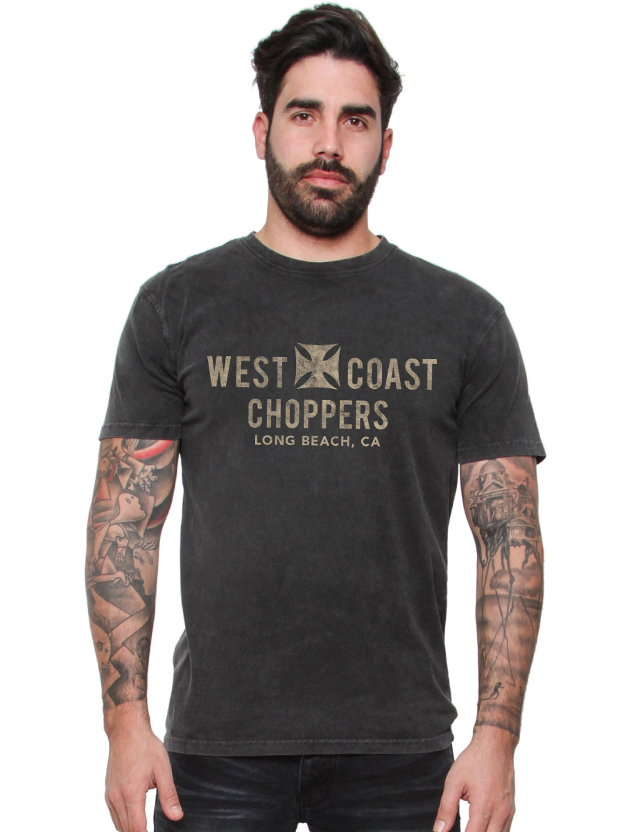 West Coast Choppers Eagle tee - Vintage Black