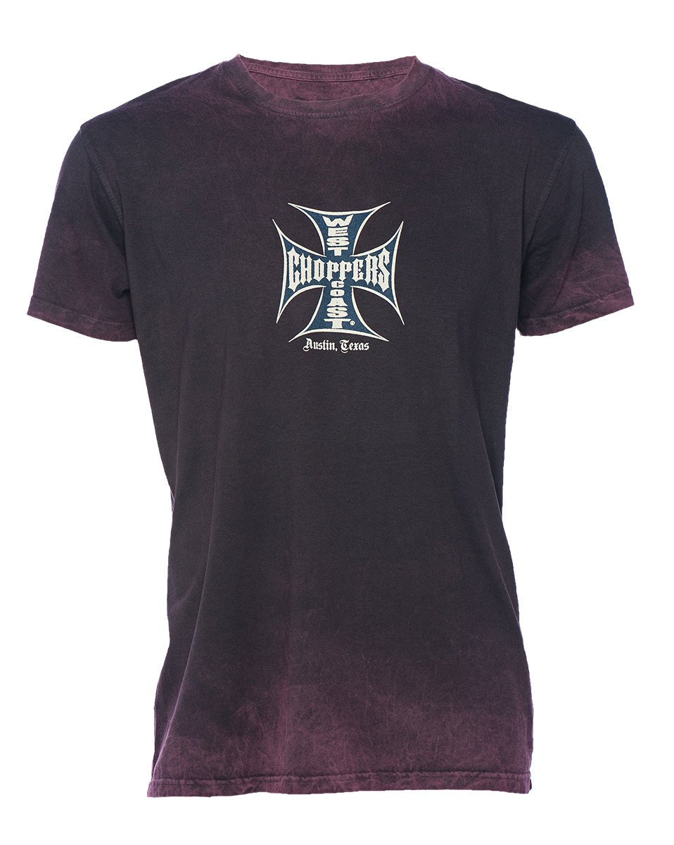 West Coast Choppers OG Classic Tee - Vintage Bordeaux