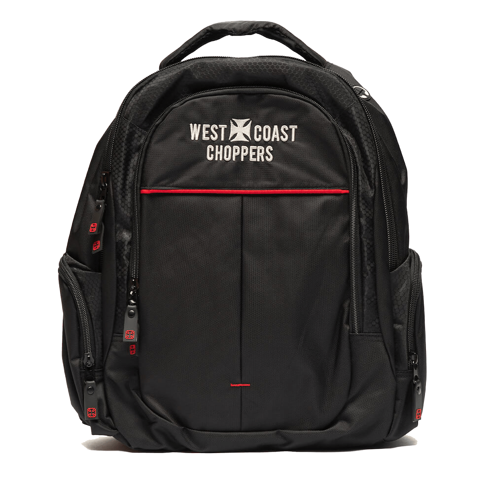 WEST COAST CHOPPERS TRAVEL BACKPACK - BLACK